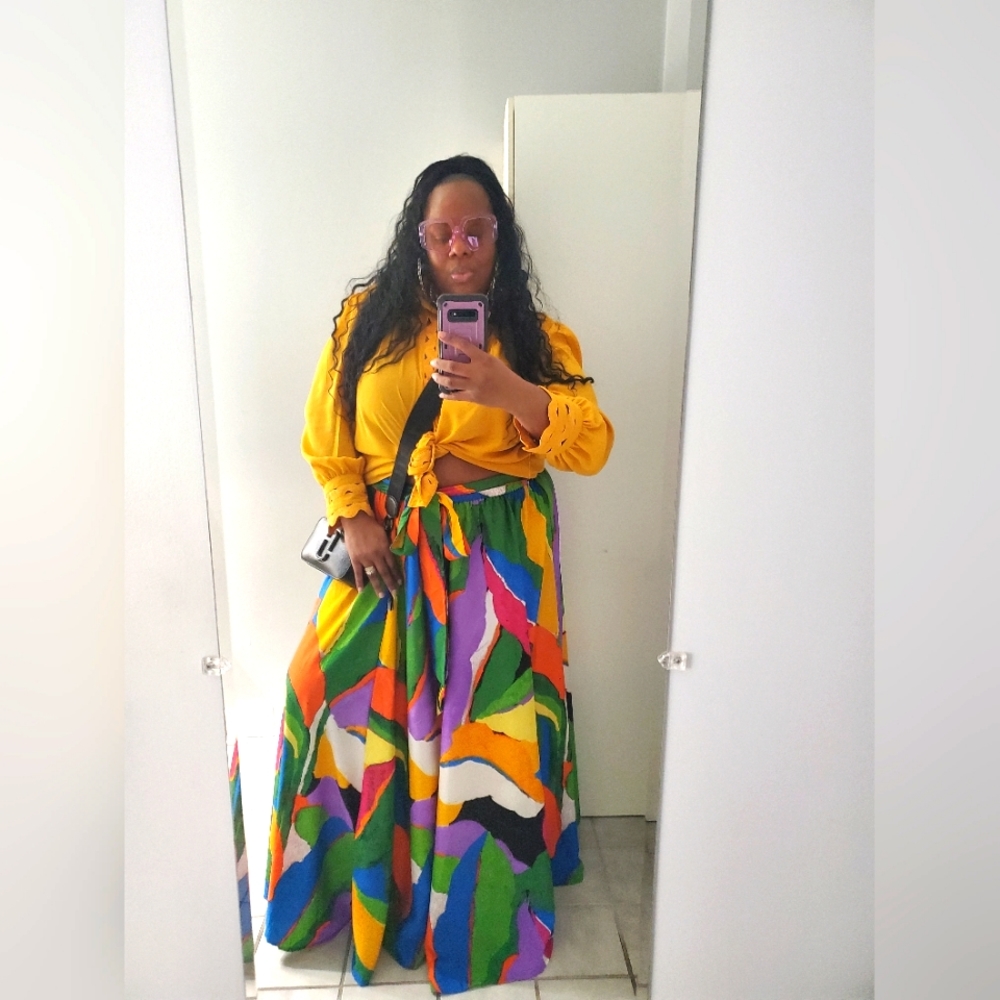 Colorful skirt 😍 - Picture 3 of 4